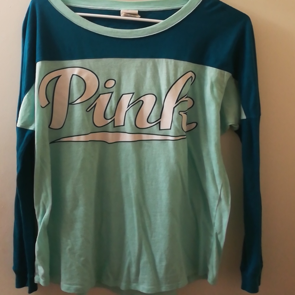 PINK cutout shirt L
